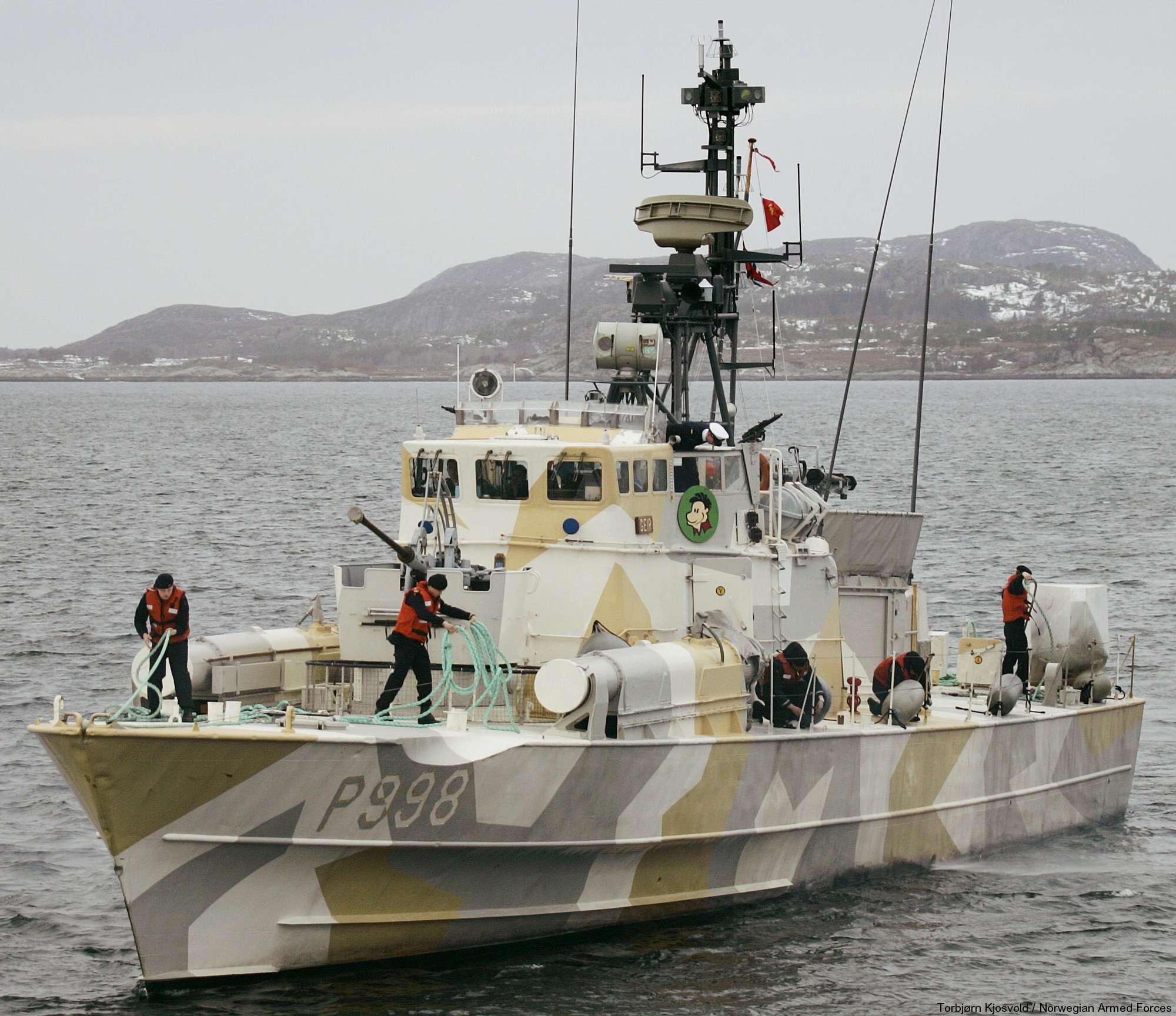 p-998 knm geir hauk class fast attack missile torpedo craft boat norwegian navy sjøforsvaret 02