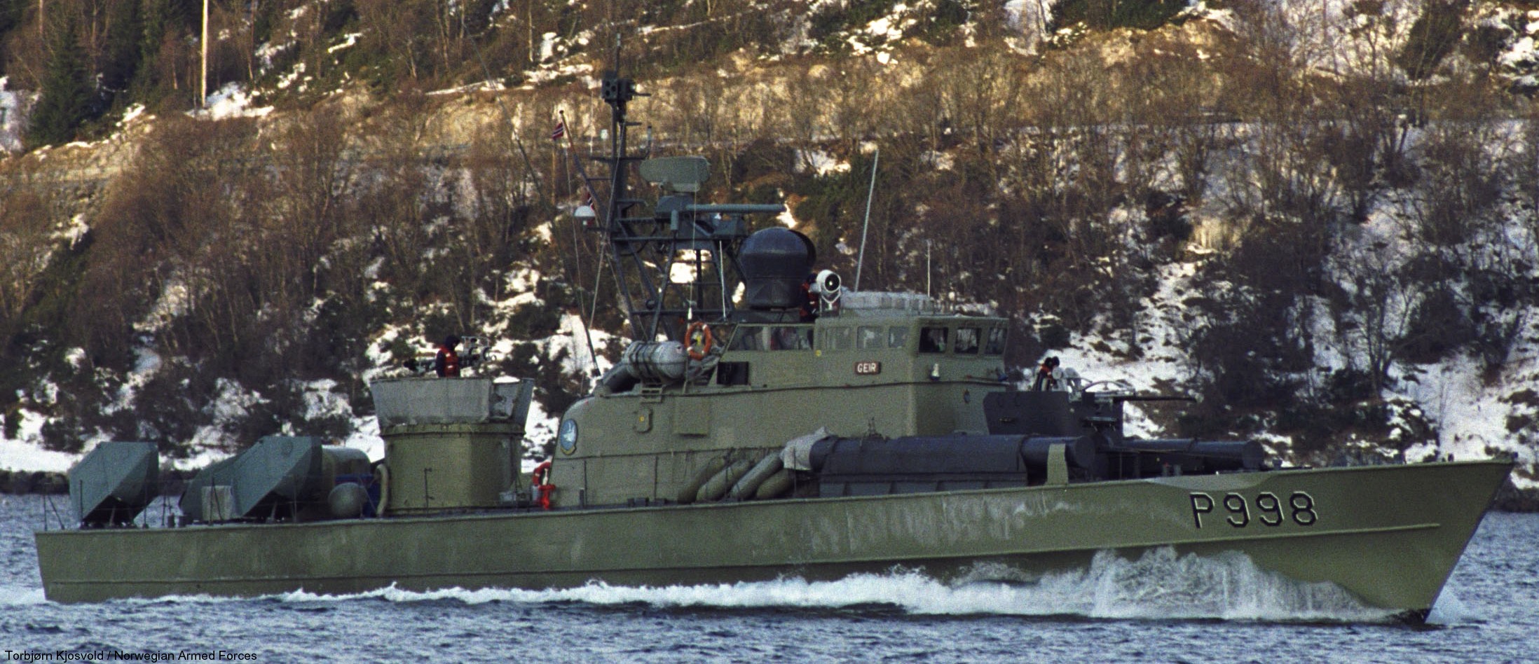 p-998 knm geir hauk class fast attack missile torpedo craft boat norwegian navy sjøforsvaret 05