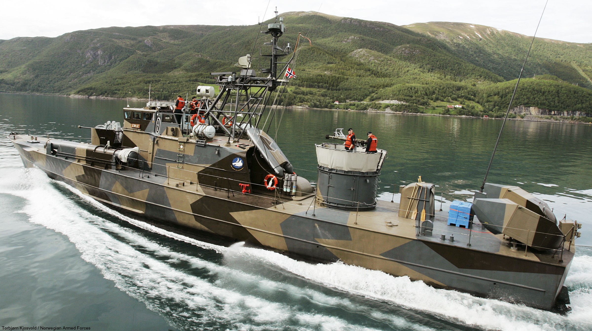 p-999 knm erle hauk class fast attack missile torpedo craft boat norwegian navy sjøforsvaret 02