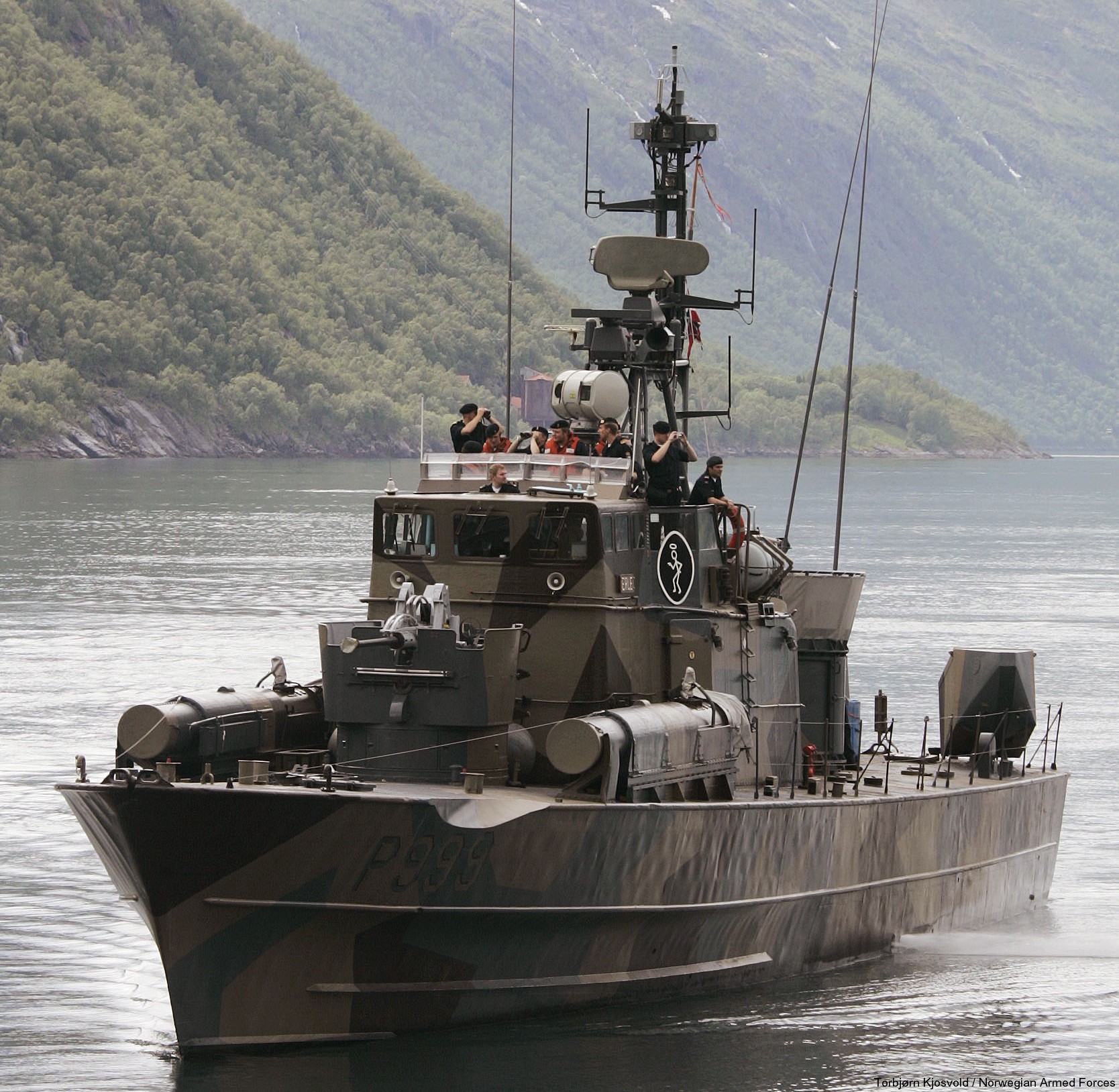 p-999 knm erle hauk class fast attack missile torpedo craft boat norwegian navy sjøforsvaret 04