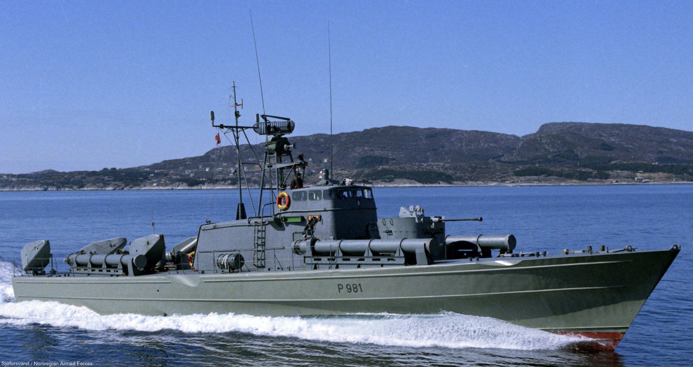 snogg class fast attack craft missile torpedo boat missiltorpedobåter royal norwegian navy sjøforsvaret 02x 981 rapp