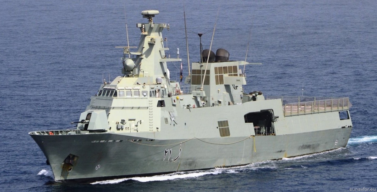 royal navy of oman corvette khareef qahir class