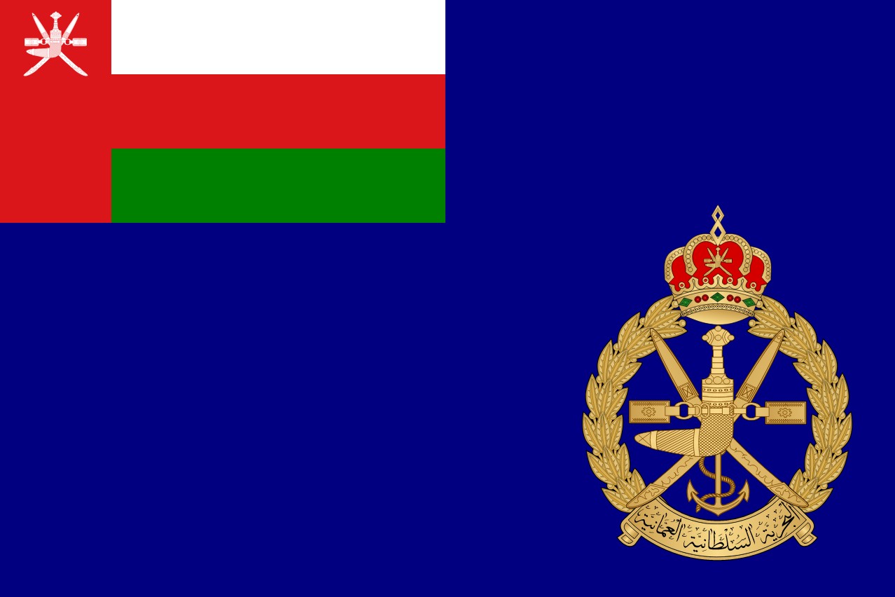 royal navy of oman flag jack