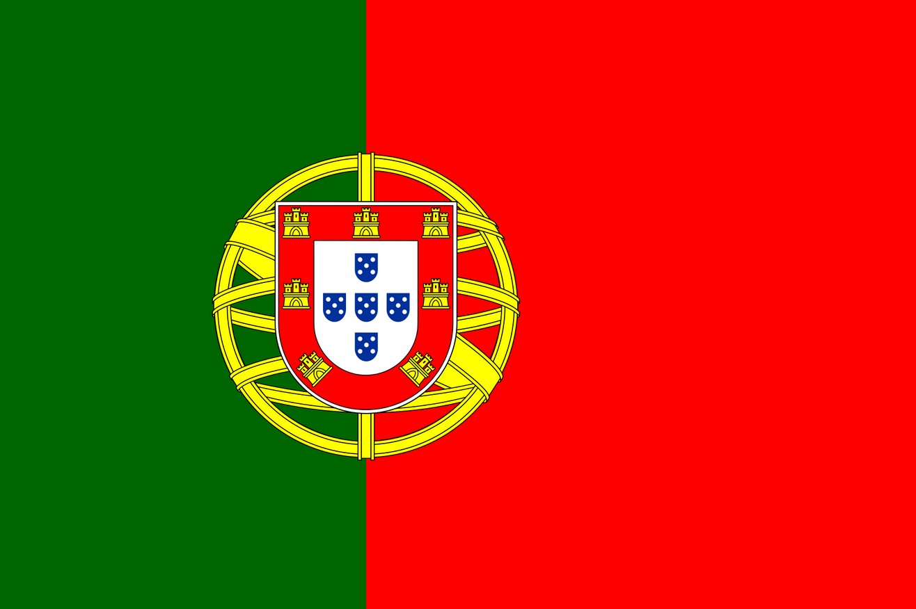 Portuguese Navy Marinha Portuguesa flag jack