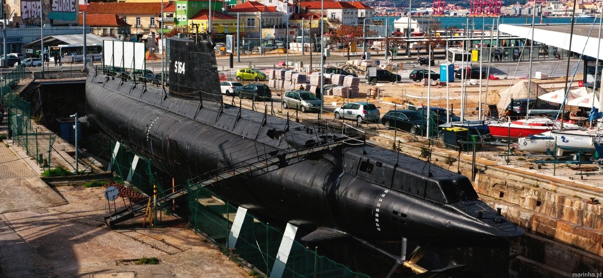s-164 nrp barracuda albacora class daphne attack submarine ssk portuguese navy marinha 05