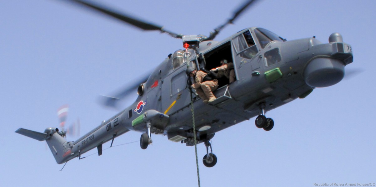 westland super lynx mk.99a helicopter republic of korea navy rokn 06