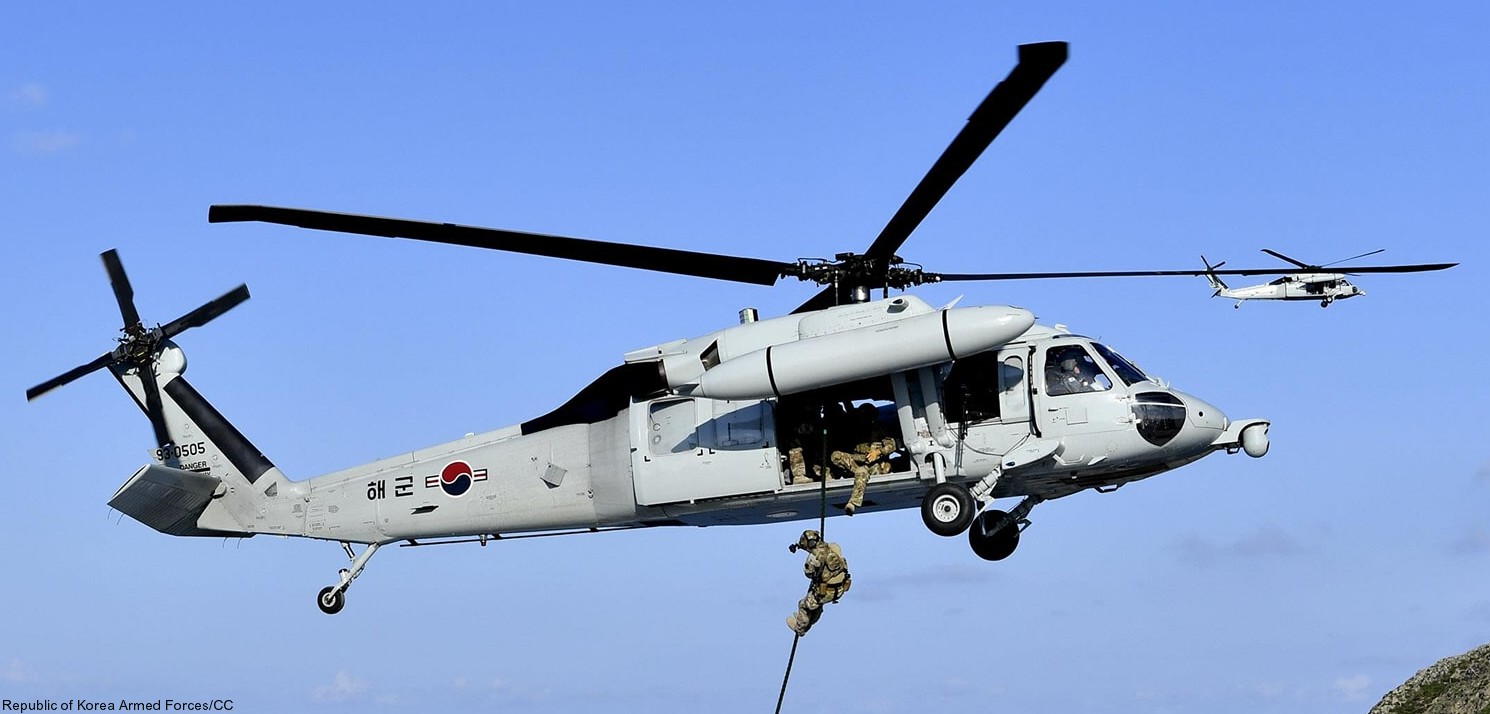 uh-60p hh-60p black hawk helicopter korean armed forces rok sikorsky korean air 05