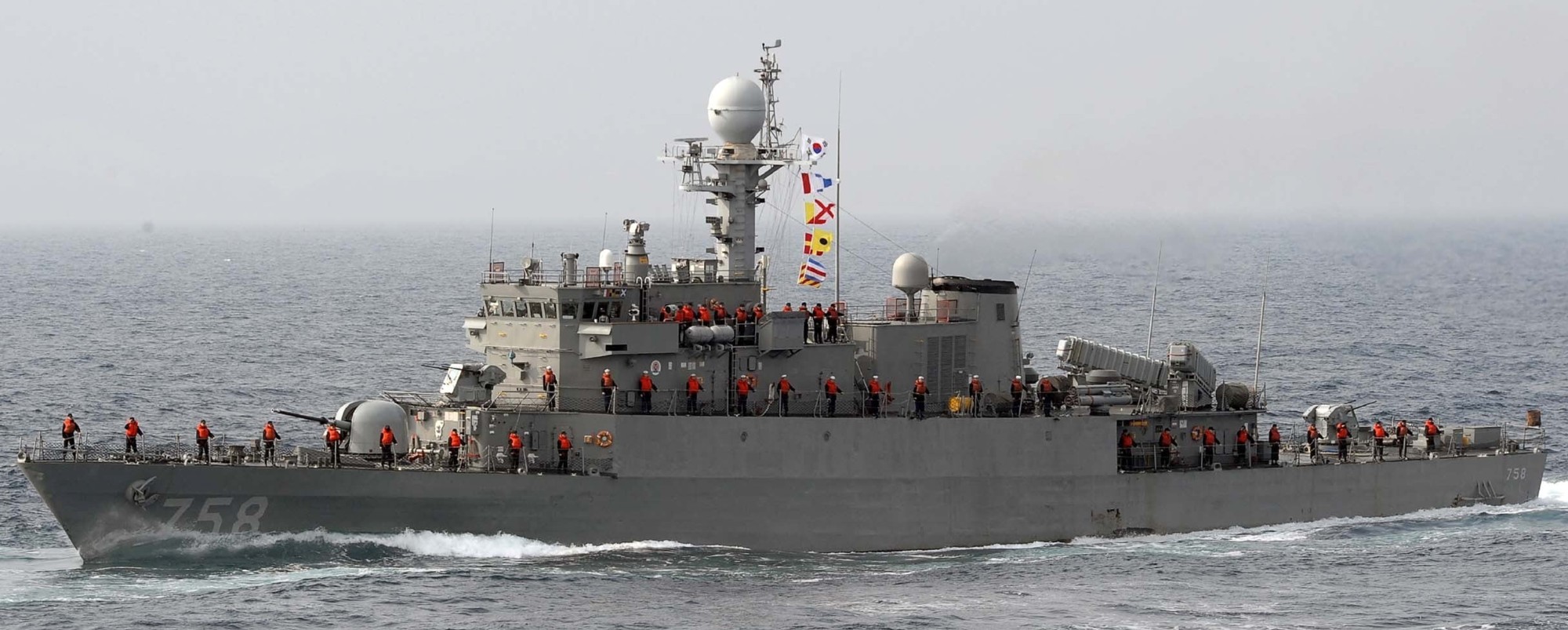 pcc-758 roks gyeongju pohang class patrol combat corvette republic of korea navy rokn 02