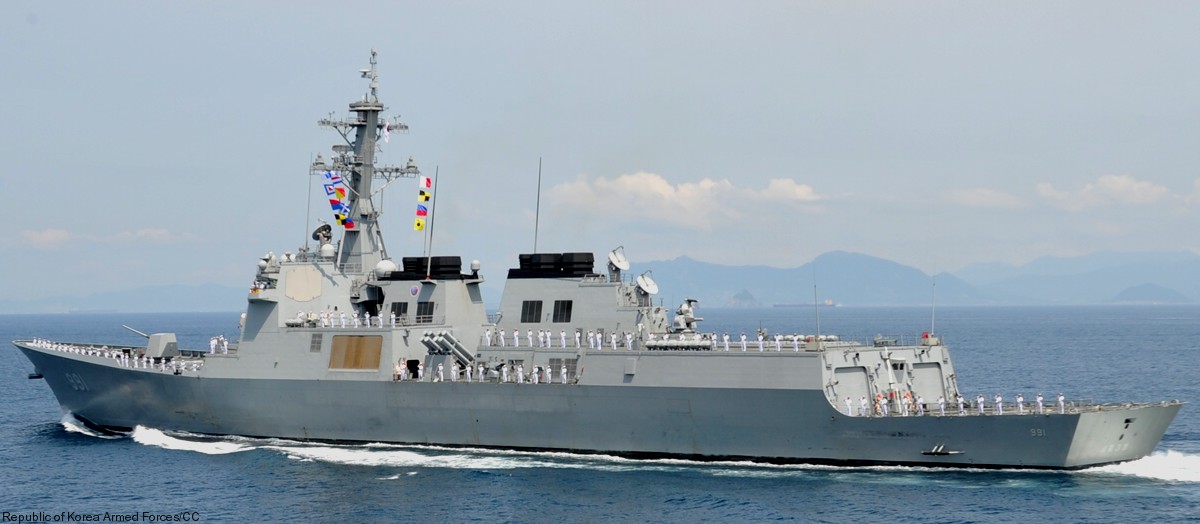ddg-991 roks sejong the great guided missile destroyer aegis republic of korea navy rok 02