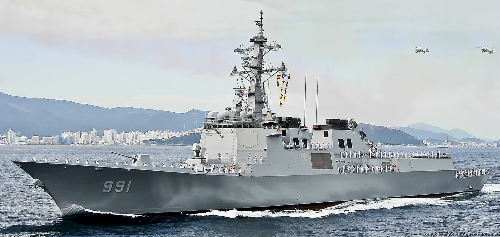 ddg-991 roks sejong the great guided missile destroyer aegis republic of korea navy rok 06