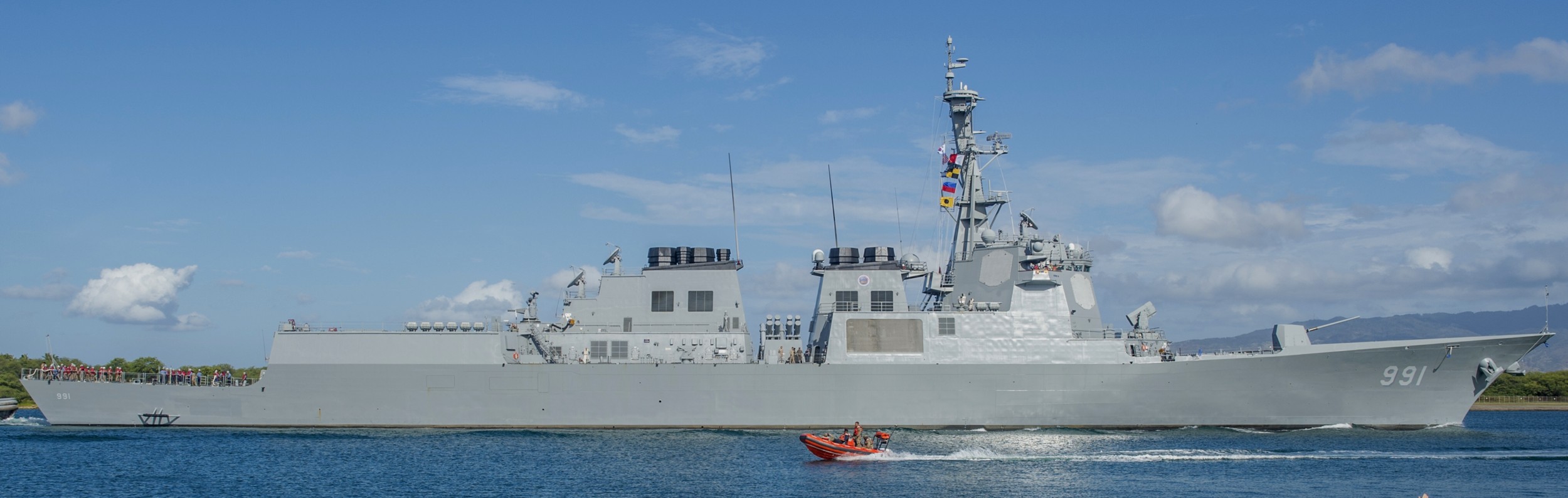 ddg-991 roks sejong the great guided missile destroyer aegis republic of korea navy rok 15