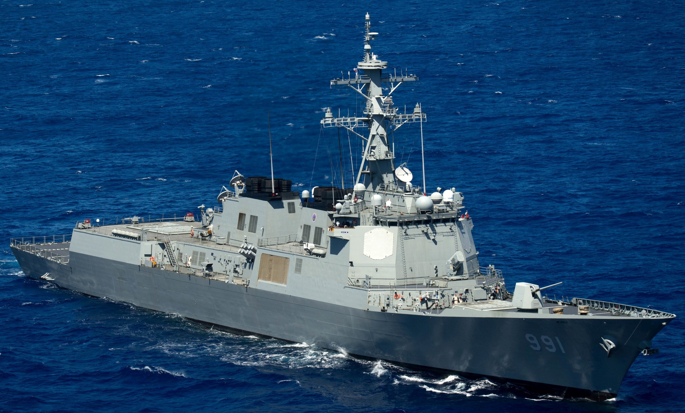 ddg-991 roks sejong the great guided missile destroyer aegis republic of korea navy rok 18