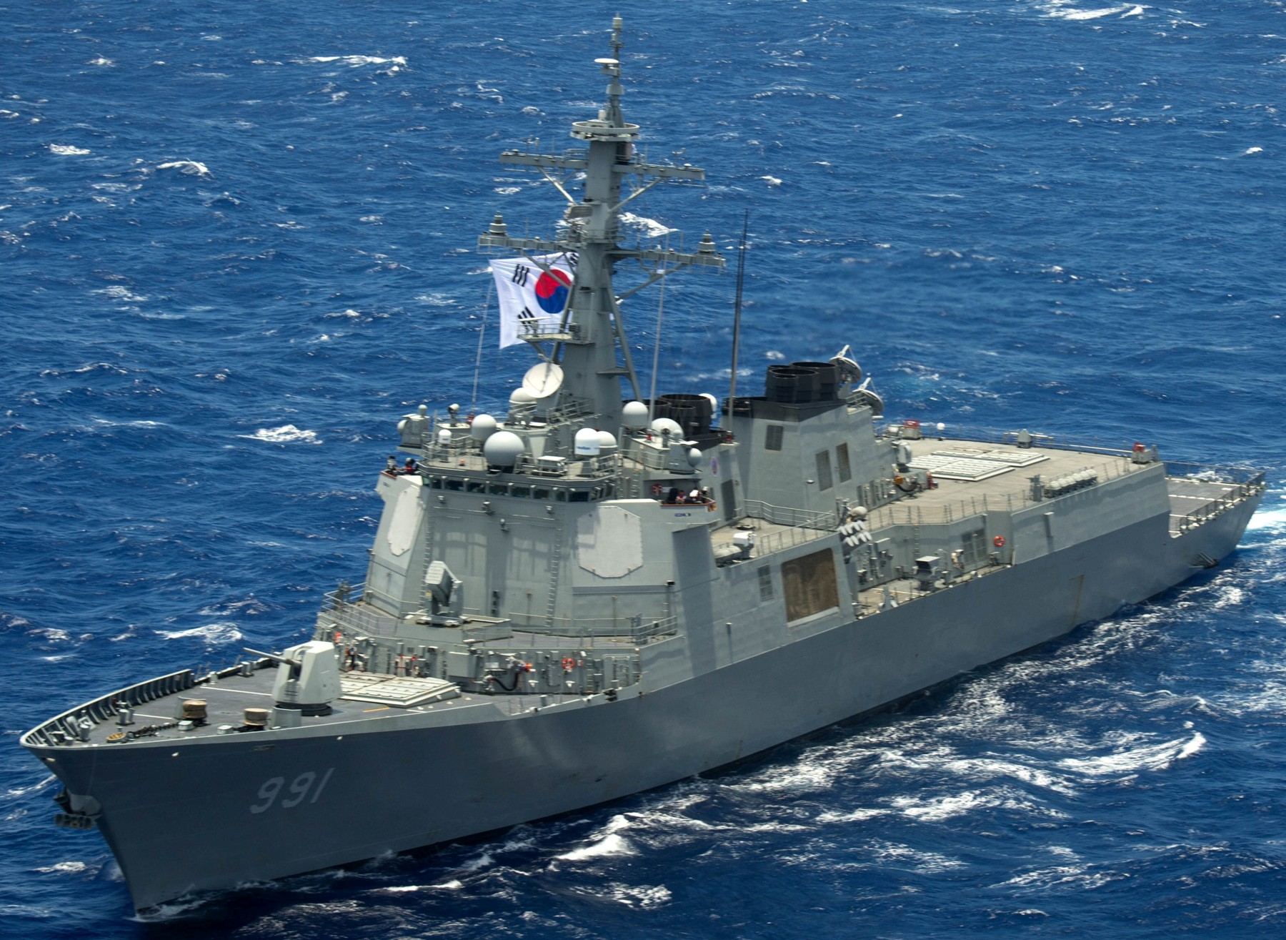 ddg-991 roks sejong the great guided missile destroyer aegis republic of korea navy rok 21