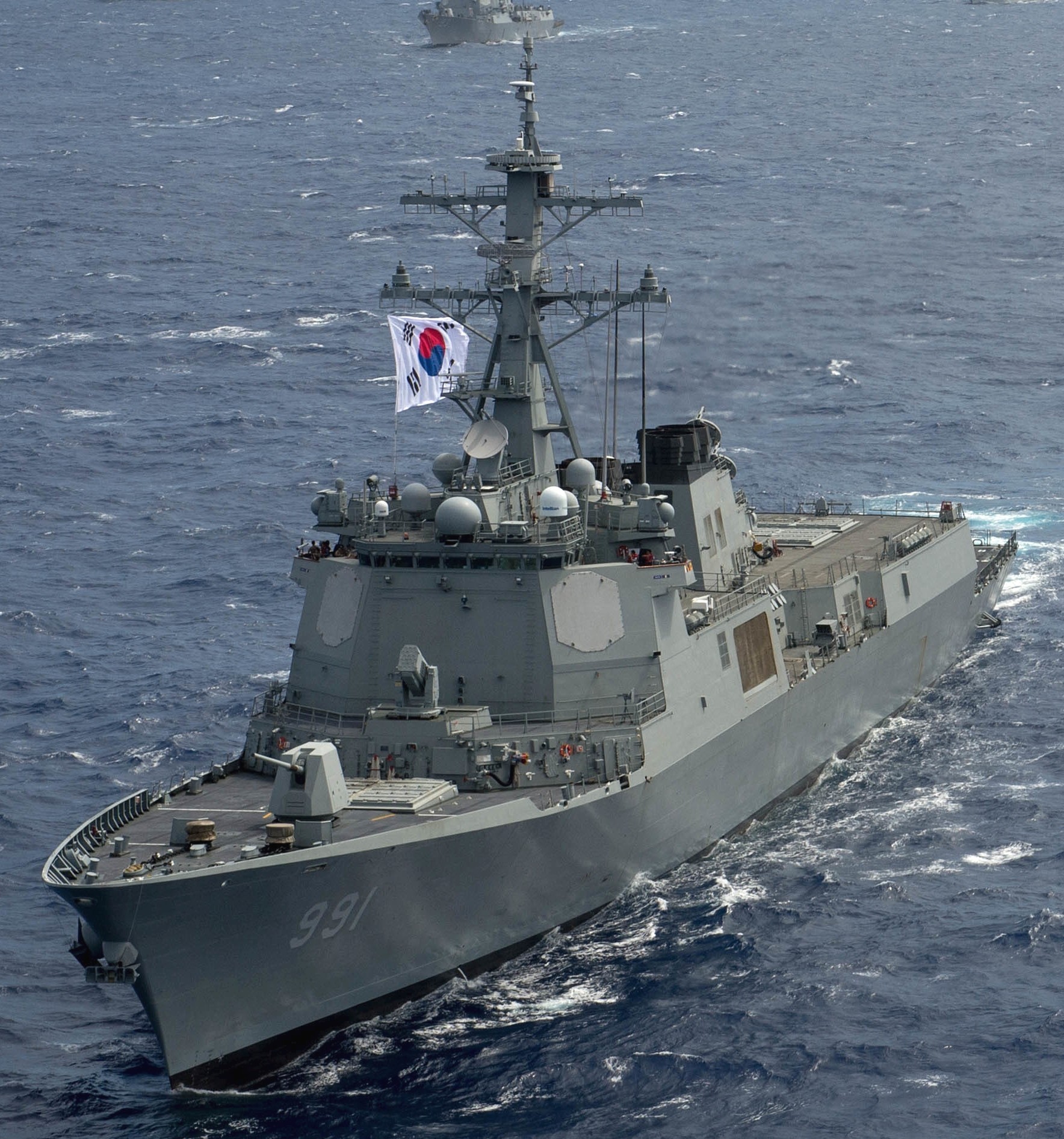 ddg-991 roks sejong the great guided missile destroyer aegis republic of korea navy rok 23