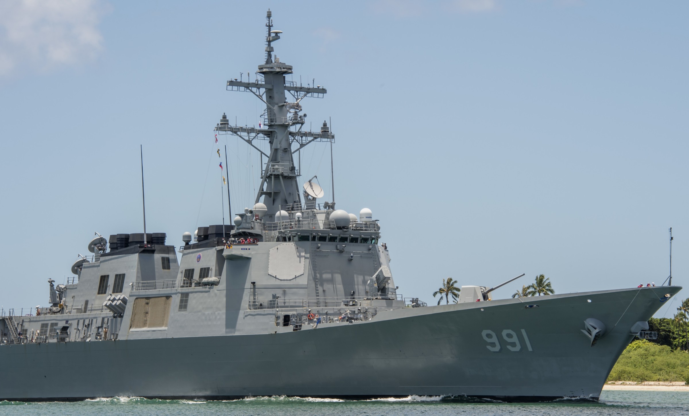 ddg-991 roks sejong the great guided missile destroyer aegis republic of korea navy rok 25