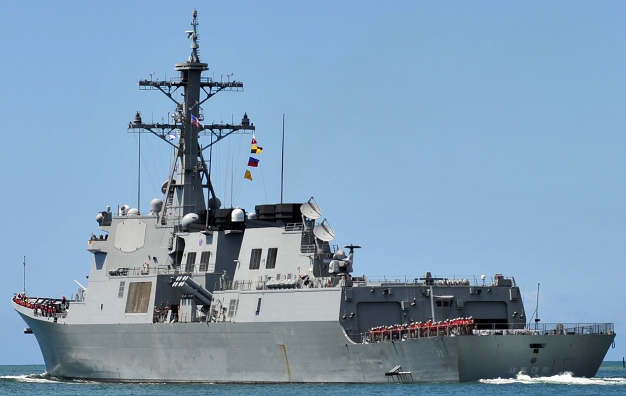 ddg-991 roks sejong the great guided missile destroyer aegis republic of korea navy rok 28