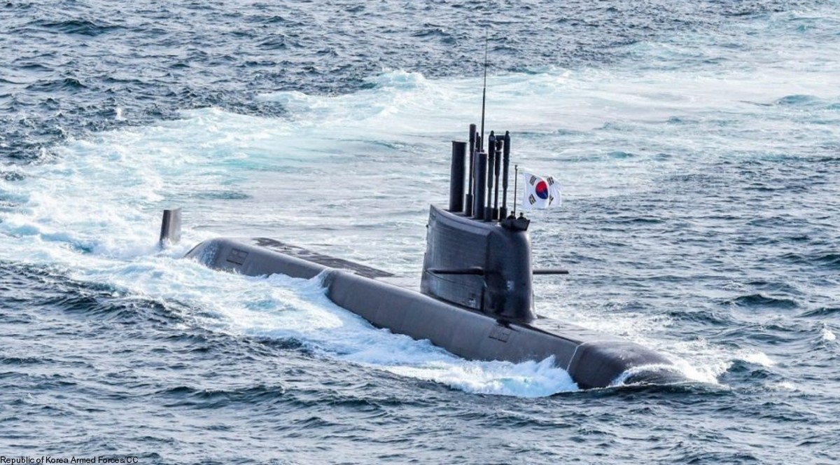 ss-083 roks dosan ahn changho class submarine kss-iii republic of korean navy rokn tiger shark torpedo ugm-84 harpoon ssm chonryong slcm missile hyonmoo cruise ballistic slbm 05