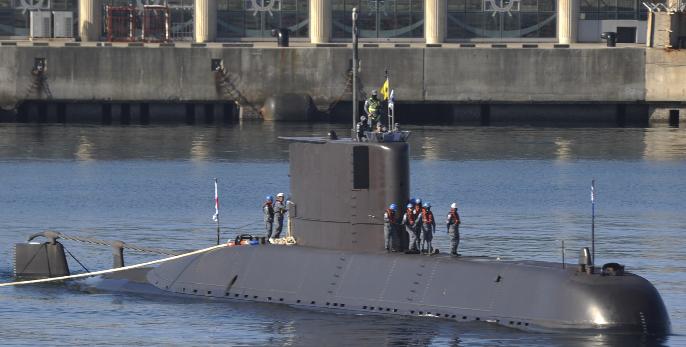 ss-069 roks na daeyong jang bogo class kss-i type 209-1200 attack submarine republic of korea navy rokn 10