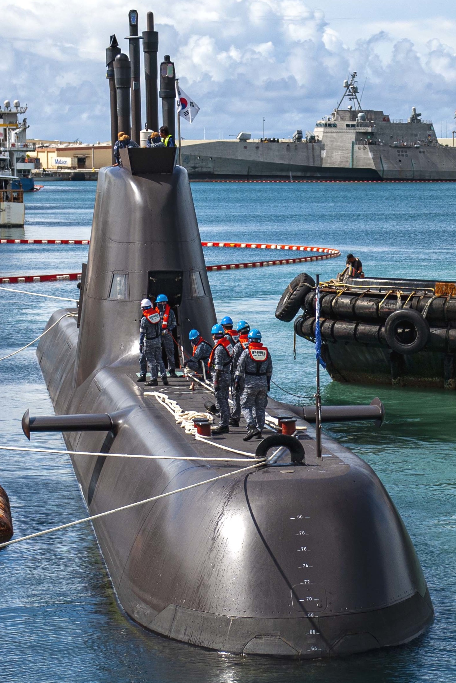 ss-073 roks jeong ji son won-il class attack submarine type-214 kss-ii republic of korea navy rokn 02