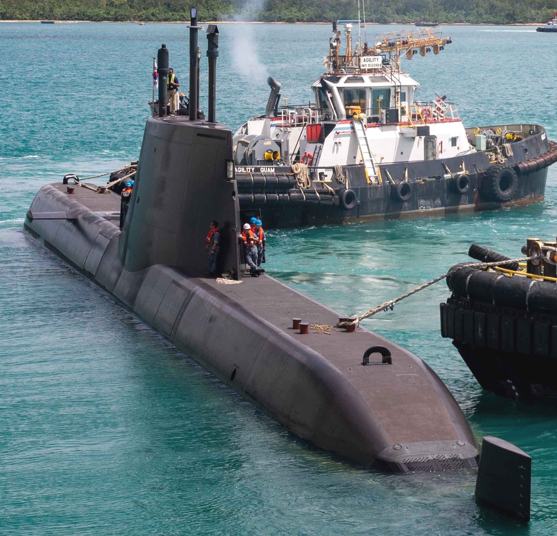 ss-073 roks jeong ji son won-il class attack submarine type-214 kss-ii republic of korea navy rokn 04