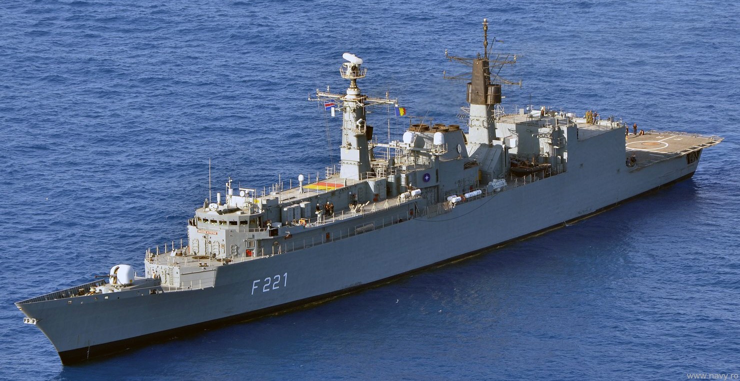 f-221 ros regele ferdinand frigate romanian navy type 22 broadsword class 54