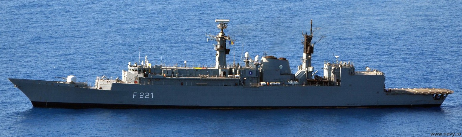 f-221 ros regele ferdinand frigate romanian navy type 22 broadsword class 55