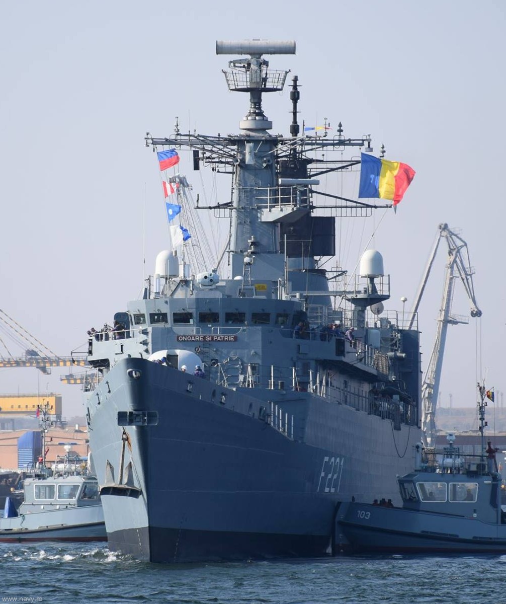 f-221 ros regele ferdinand frigate romanian navy type 22 broadsword class 57