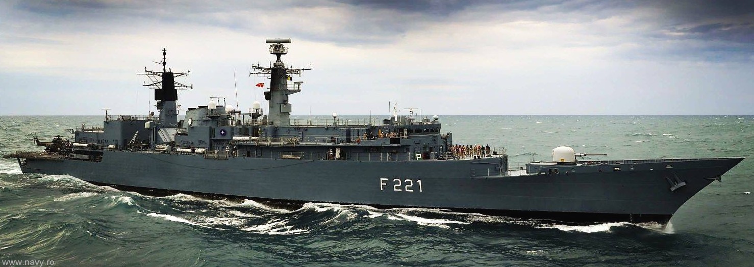 f-221 ros regele ferdinand frigate romanian navy type 22 broadsword class 60