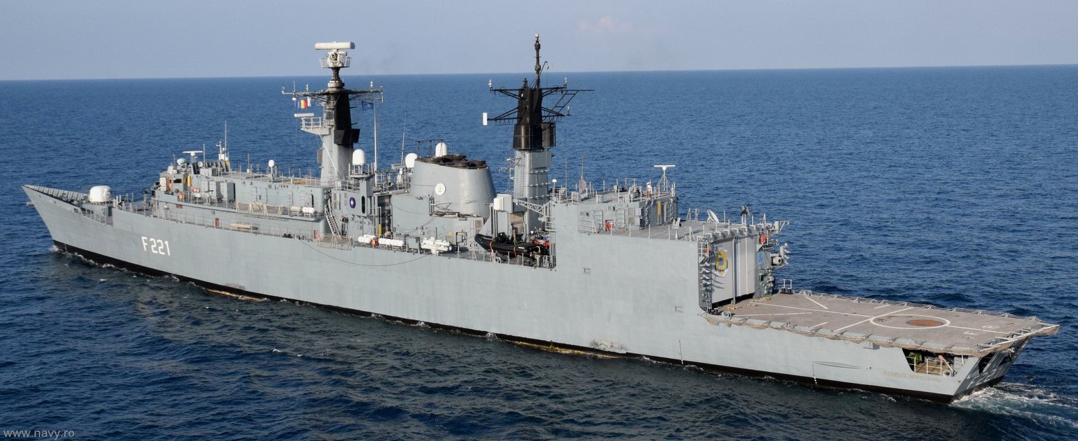 f-221 ros regele ferdinand frigate romanian navy type 22 broadsword class 61