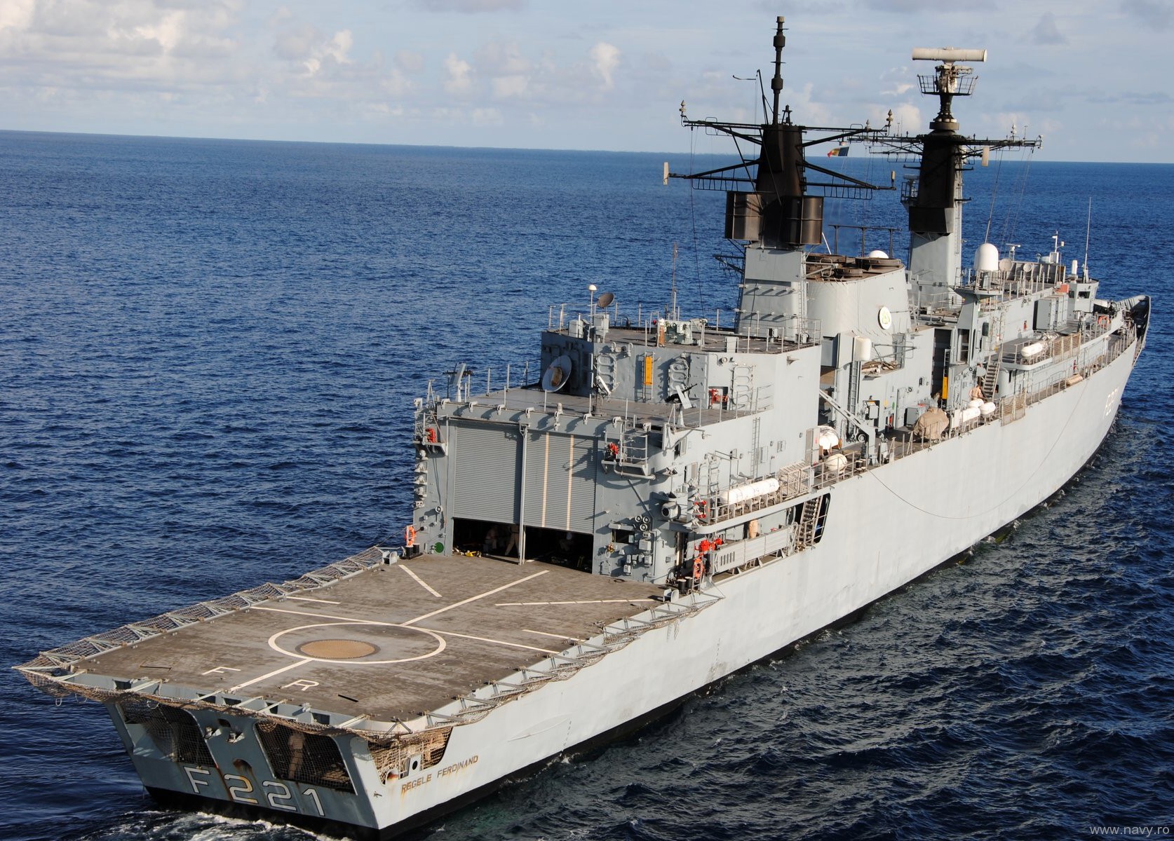 f-221 ros regele ferdinand frigate romanian navy type 22 broadsword class 65