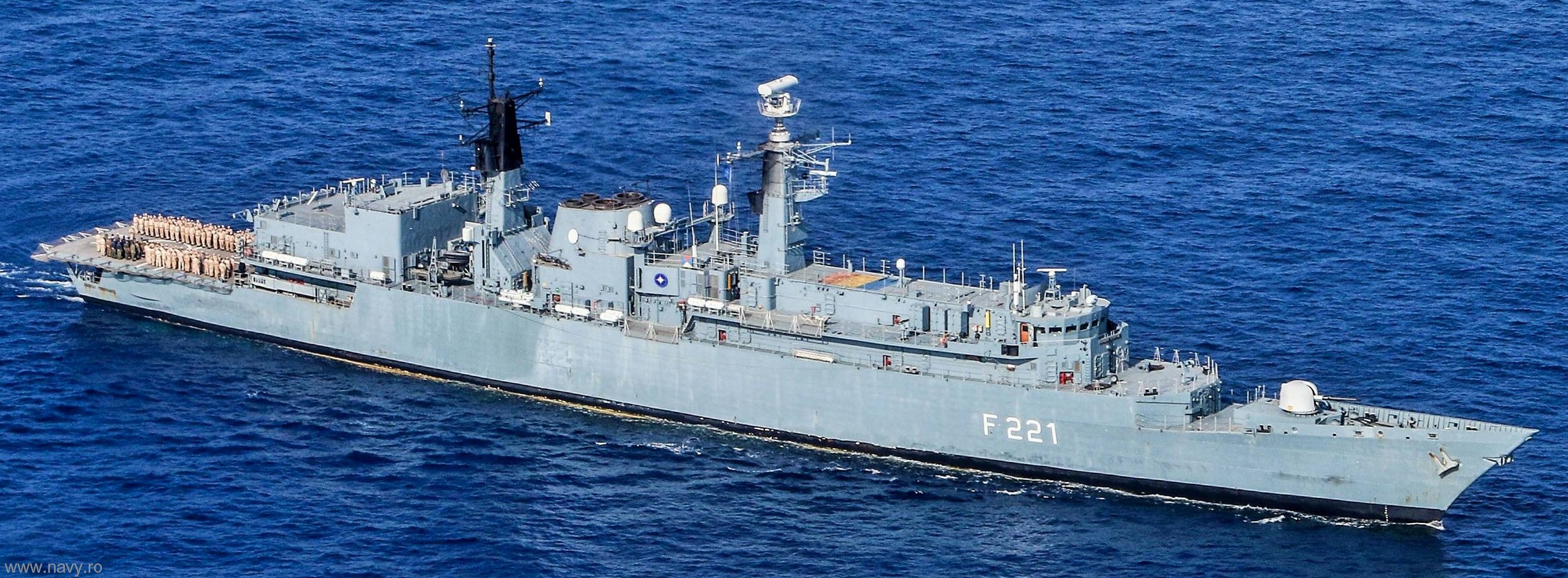 f-221 ros regele ferdinand frigate romanian navy type 22 broadsword class 69