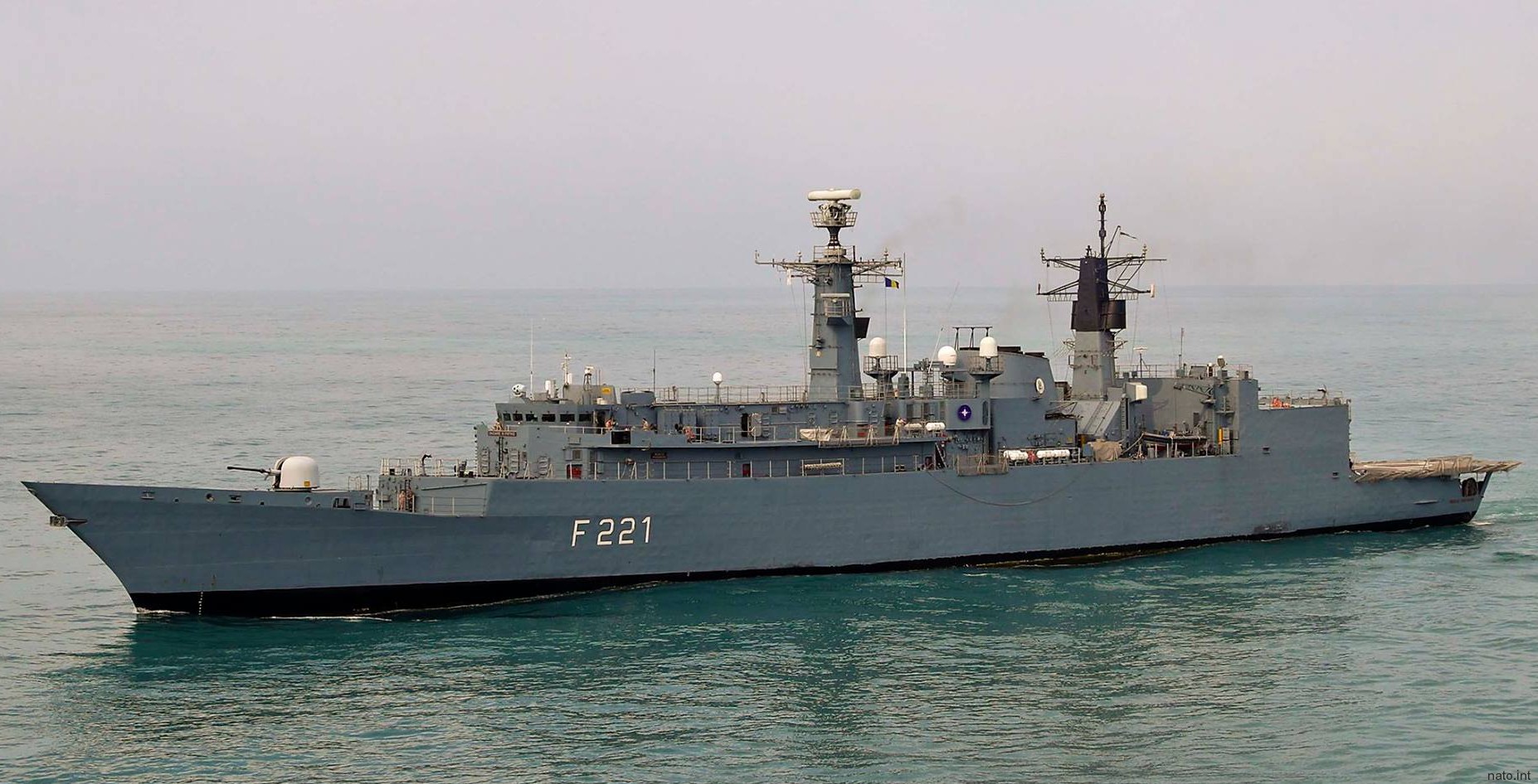 romanian navy frigate