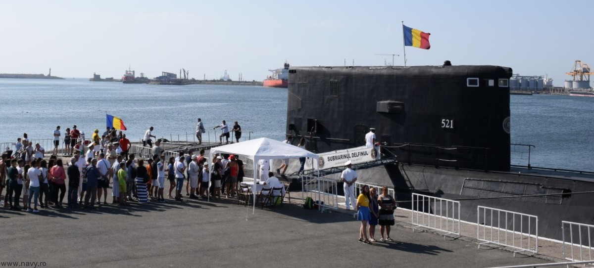 s-521 ros delfinul kilo class attack submarine romanian navy 04