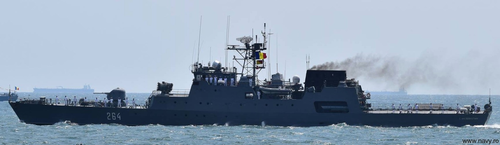 f-264 ros contraamiral eustatiu sebastian tetal-ii class corvette romanian navy 20