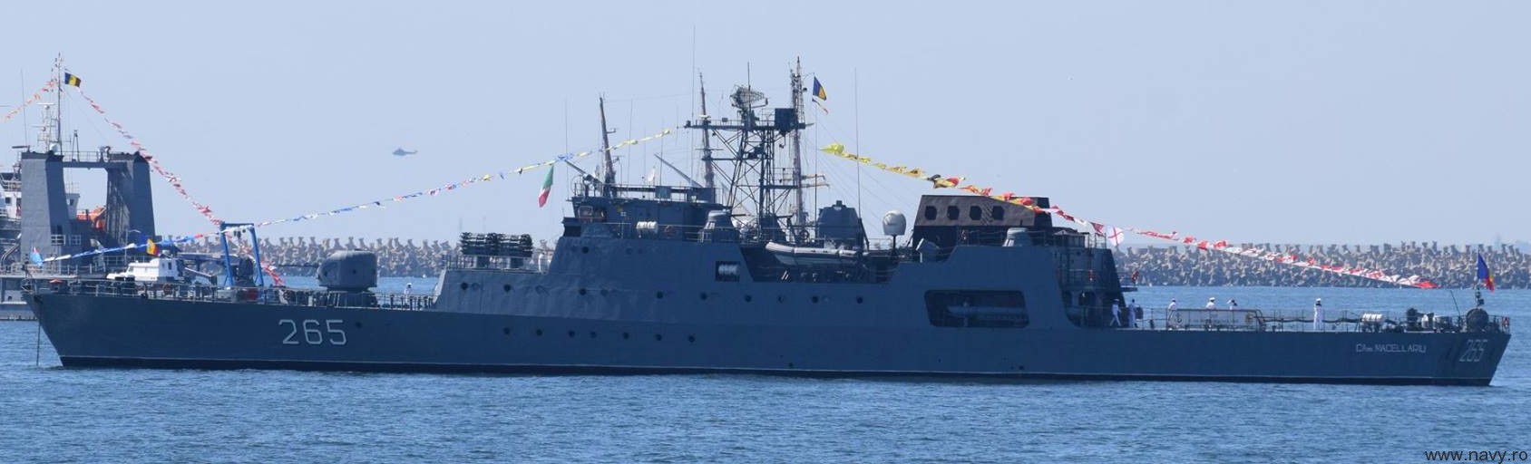 f-265 ros contraamiral horia macellariu tetal-ii class corvette romanian navy 14