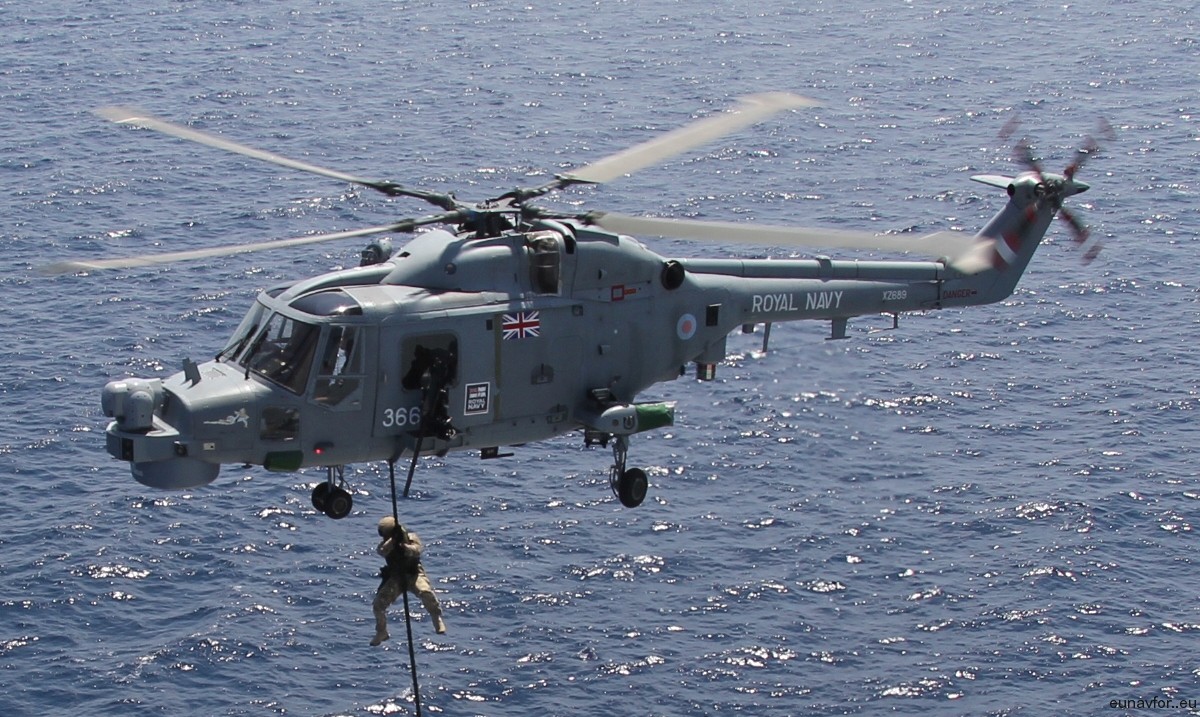 lynx hma.8 naval helicopter royal navy westland nas squadron rnas 16 eunavfor