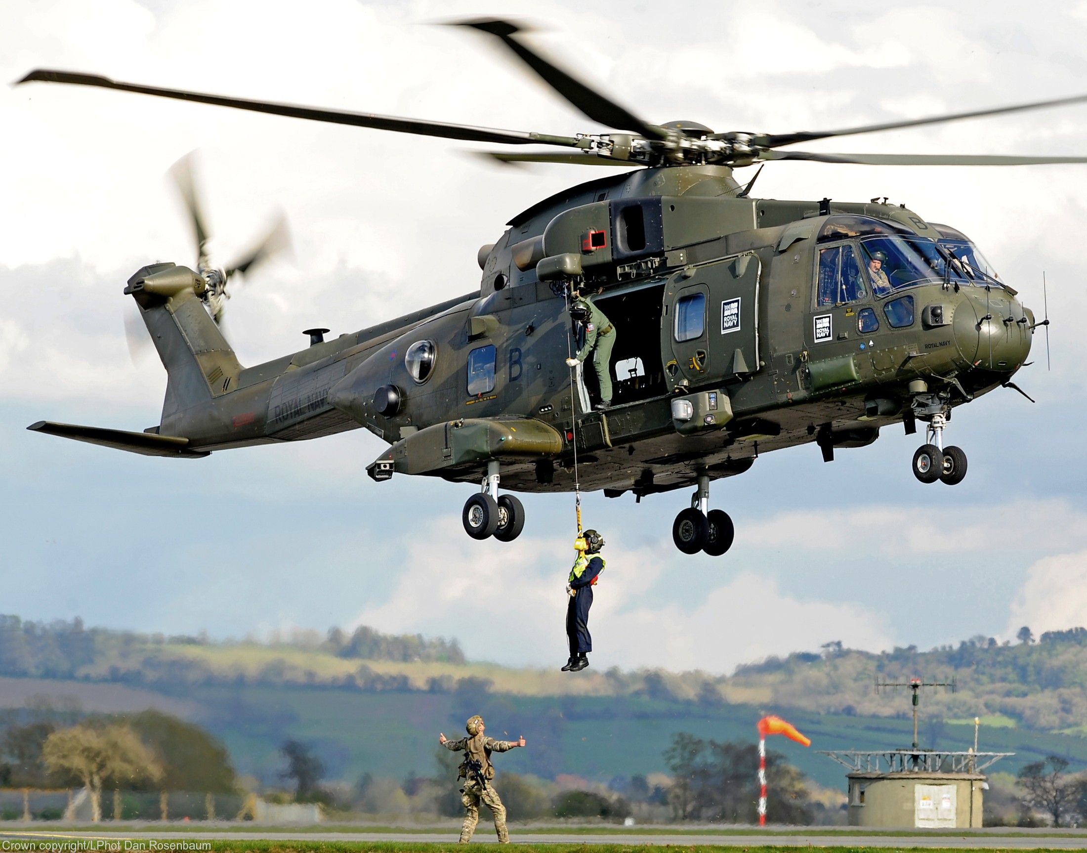 merlin hc3 hc3a mk.3 commando helicopter aw101 force chf royal navy 845 846 naval air squadron rnas yeovilton agusta westland marines 07