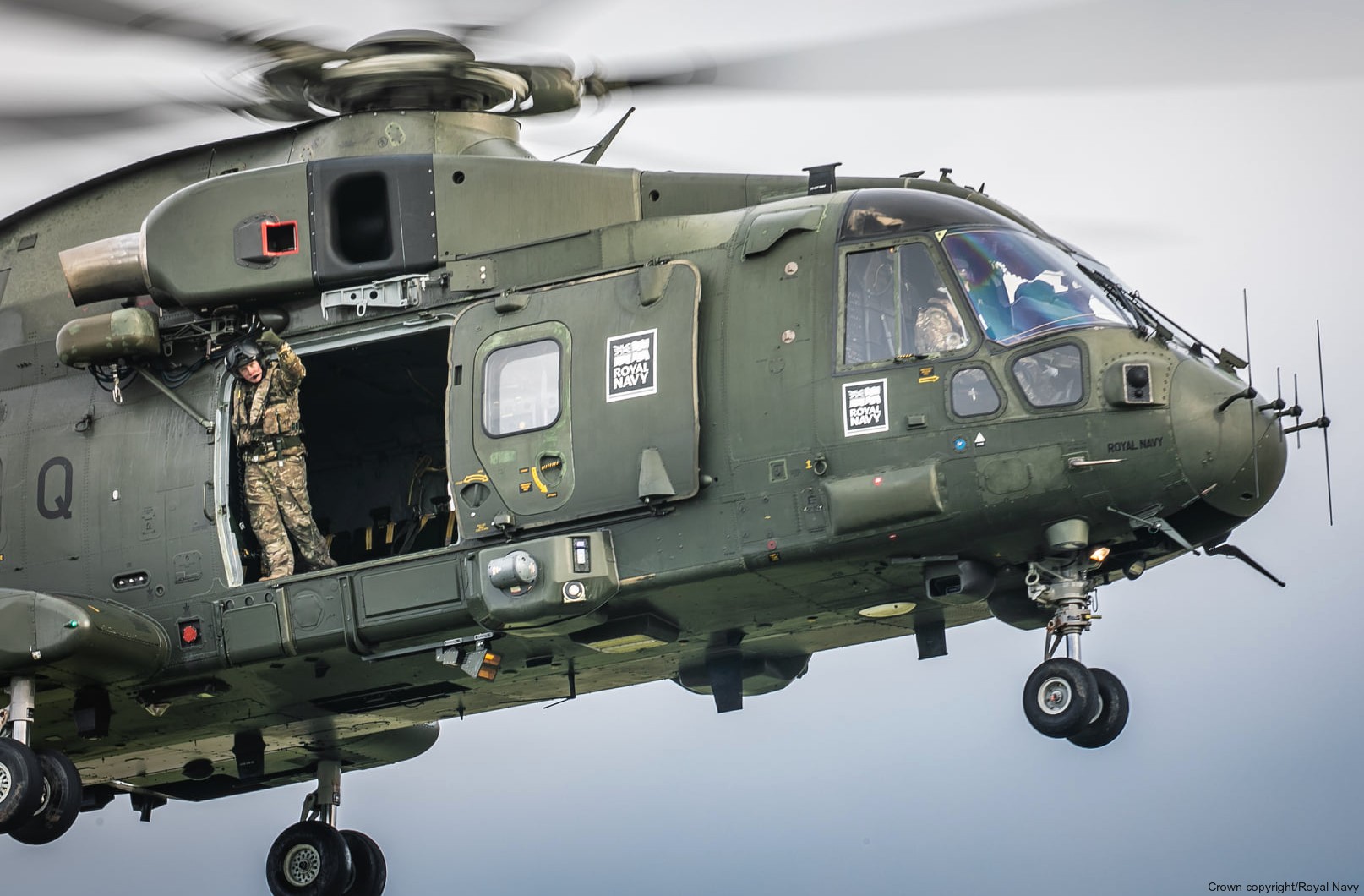 merlin hc3 hc3a mk.3 commando helicopter aw101 force chf royal navy 845 846 naval air squadron rnas yeovilton agusta westland marines 25