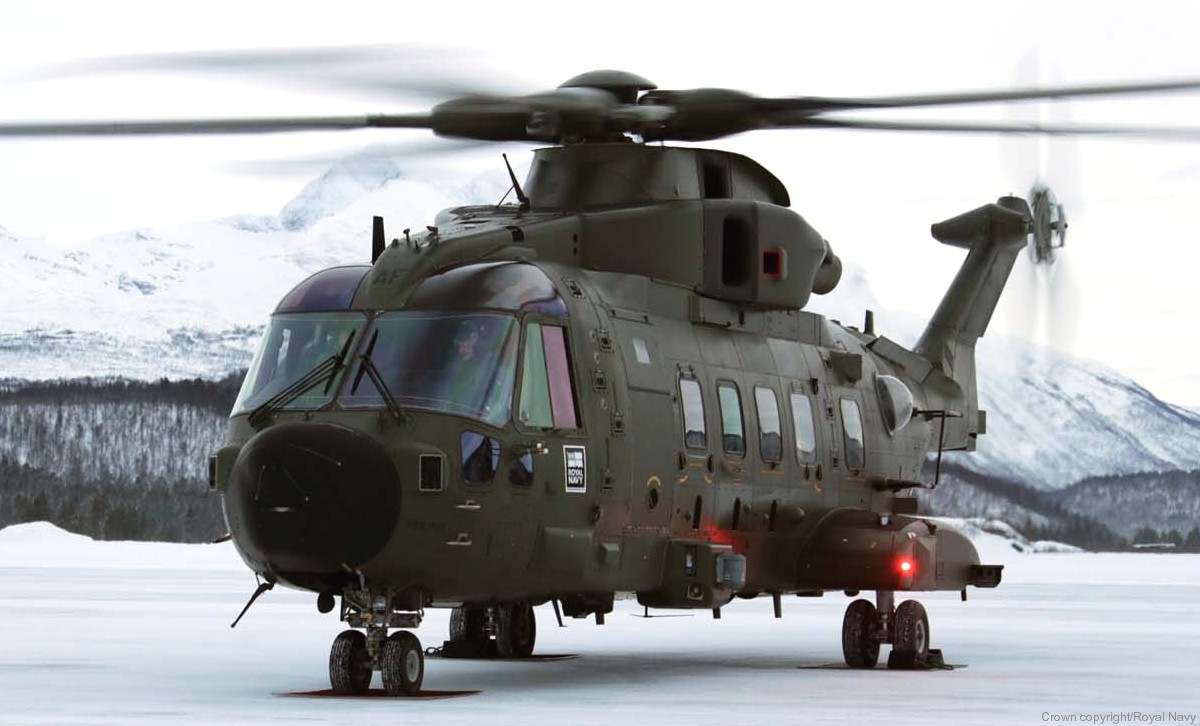 merlin hc3 hc3a mk.3 commando helicopter aw101 force chf royal navy 845 846 naval air squadron rnas yeovilton agusta westland marines 36