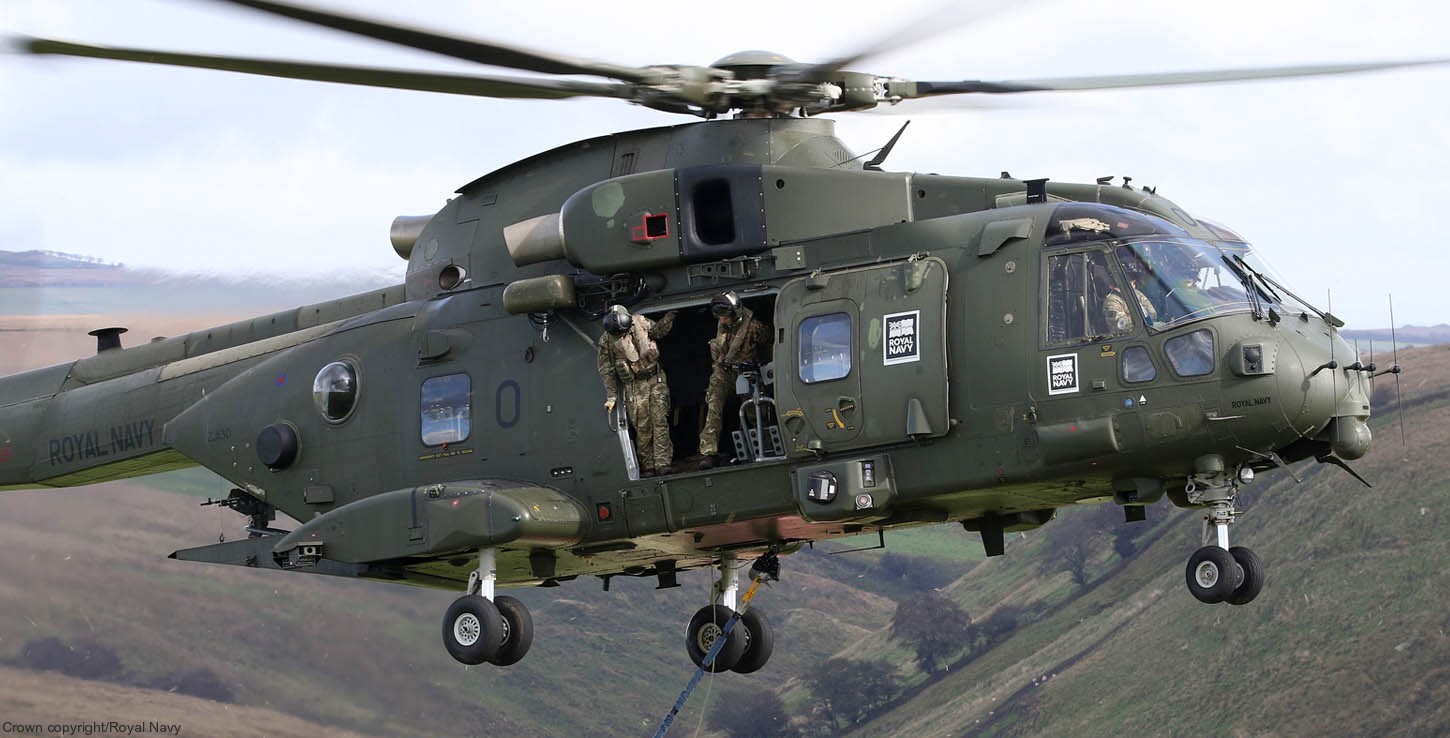 merlin hc3i hc3a mk.3 commando helicopter aw101 force chf royal navy 845 846 naval air squadron rnas yeovilton agusta westland marines 59