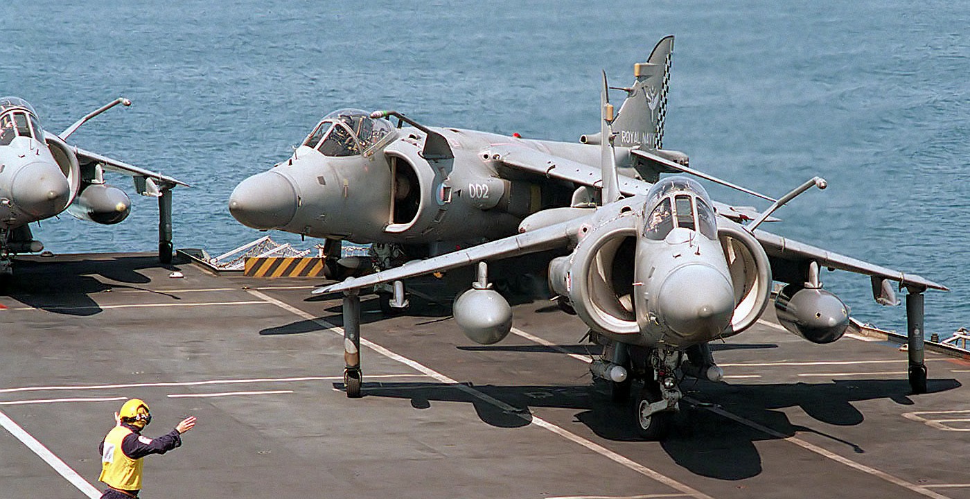 sea harrier fa.2 royal navy fleet air arm faa bae nas squadron aircraft carrier rnas 15