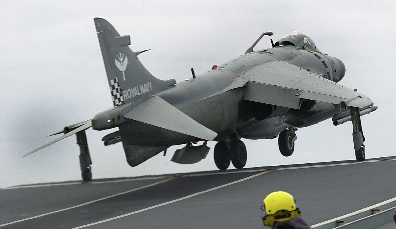 sea harrier fa.2 royal navy fleet air arm faa bae nas squadron aircraft carrier rnas 18
