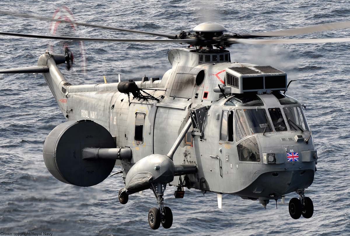 sea king asac.7 airborne surveillance control helicopter royal navy westland nas squadron rnas 06