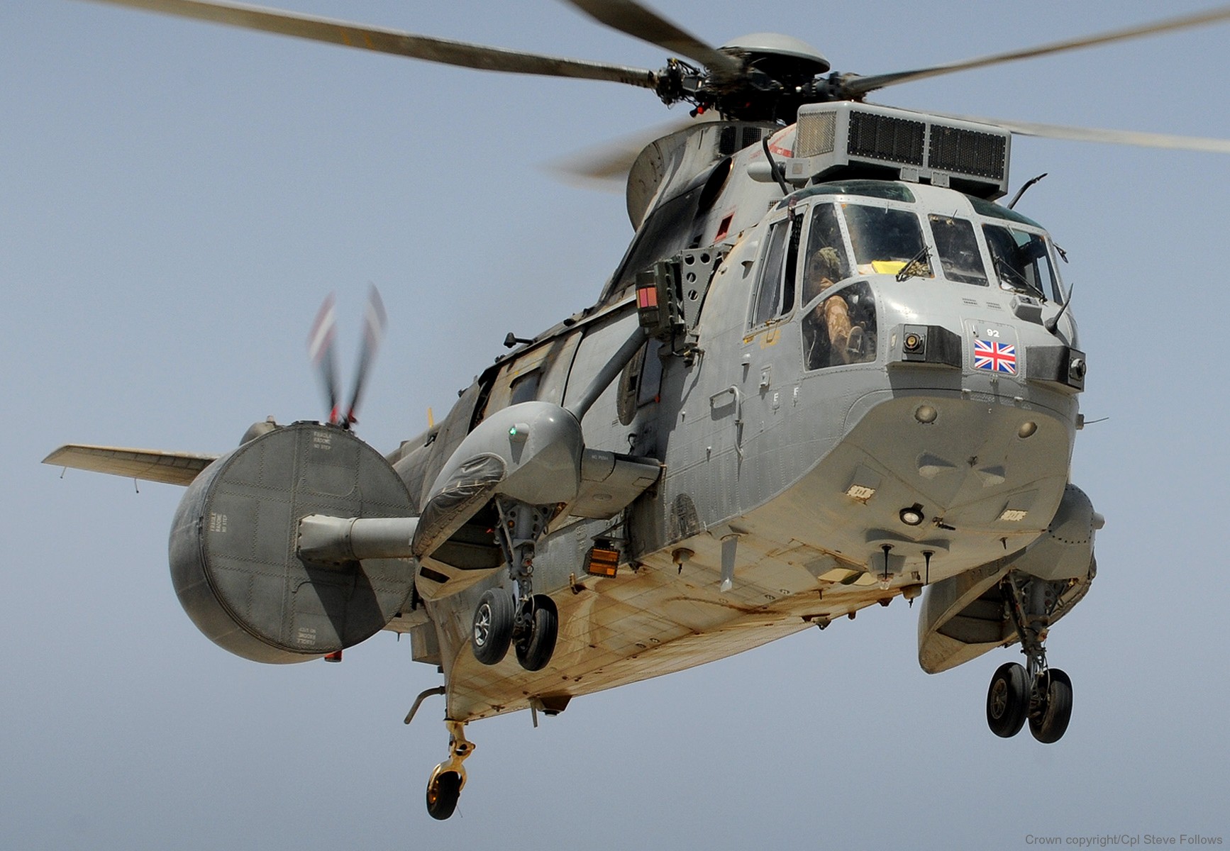 sea king asac.7 airborne surveillance control helicopter royal navy westland nas squadron rnas 11