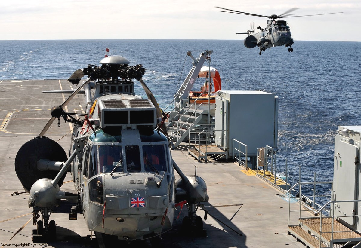 sea king asac.7 airborne surveillance control helicopter royal navy westland nas squadron rnas 14