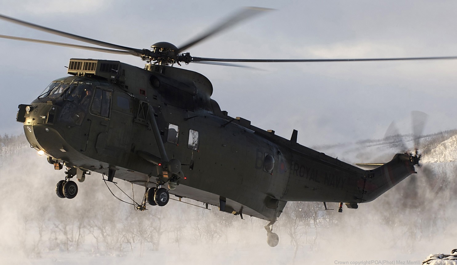 sea king hc.4 helicopter royal navy commando assault marines westland nas squadron rnas 15