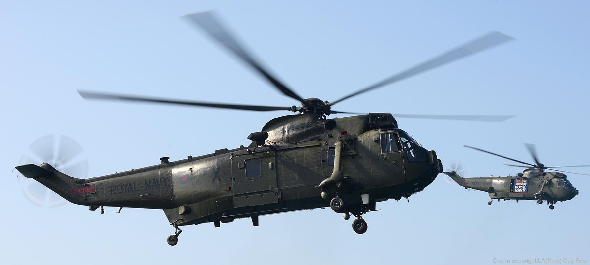 sea king hc.4 helicopter royal navy commando assault marines westland nas squadron rnas 57