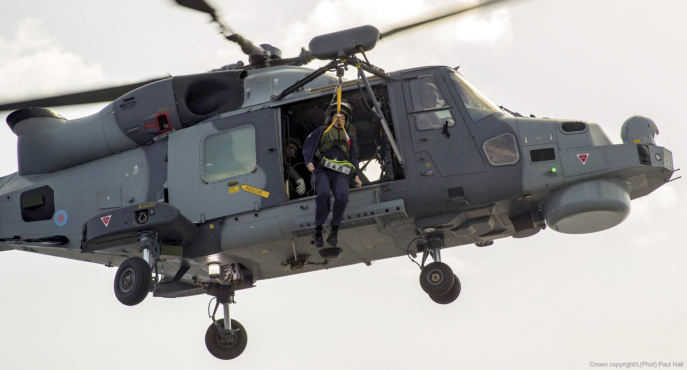 wildcat hma2 helicopter royal navy agusta westland aw159 leonardo naval air squadron nas rnas yeovilton 49 winch operations