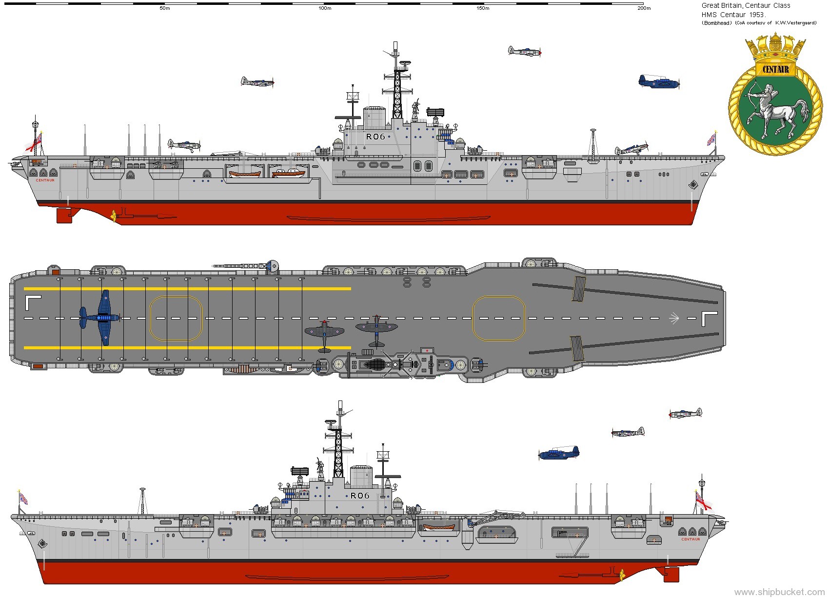 r-06 hms centaur aircraft carrier royal navy 02