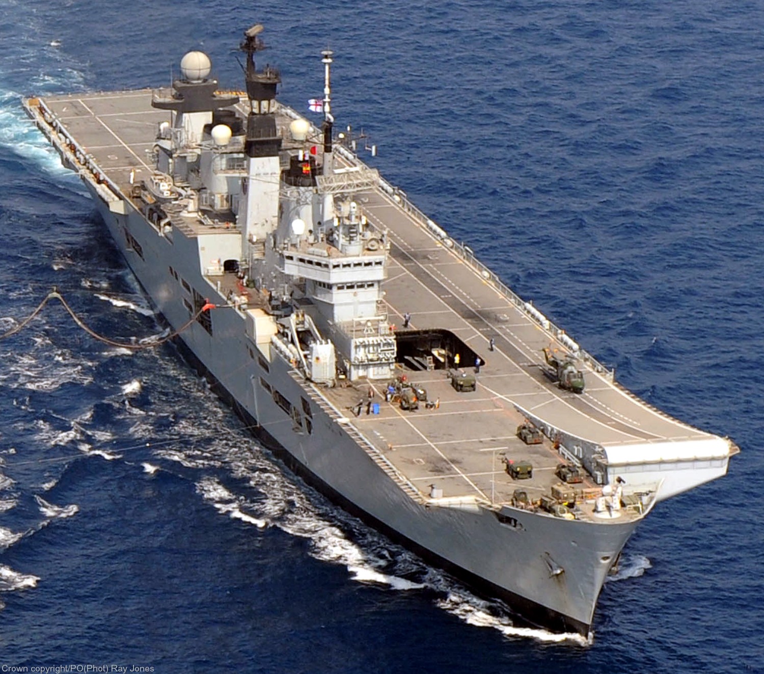 r06 hms illustrious invincible class aircraft carrier royal navy 55